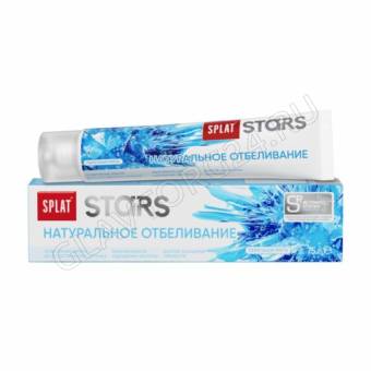 SPLAT STARS з/п натуральное отбеливание 75г