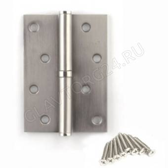 Петля 120*80*2,5-В-NIS-L Avers левый сатин