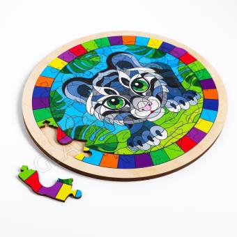 Пазл в рамке "Тигренок" DP016  5386630