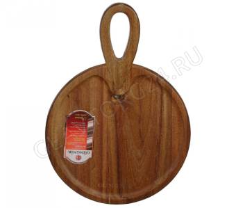 Блюдо круглое акация 35*25*2см сервировочное арт. GR-PL-02/12