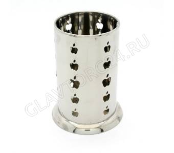 Подставка д/столовых приборов 10*17см нержавейка №3/105