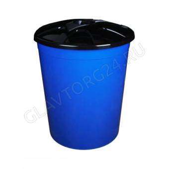 Бак универсальный с крышкой 225л.(син.)(уп.3)