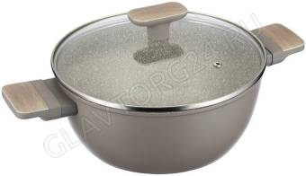 Кастрюля 3,0л Regent с крышкой 22см Linea LATTE индукция арт. 93-AL-LT-4-22