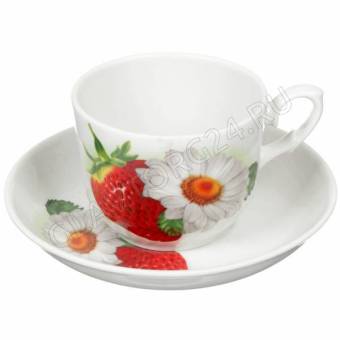 Чайная пара 250 мл ф.397 "Кирмаш""Клубника" 1224535