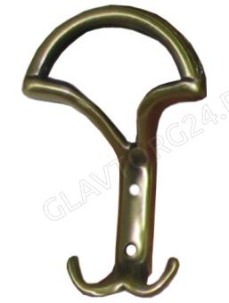Крючок одежный 3-й латунь (Б-47) /25