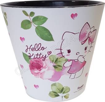 Горшок для цветов London D 200мм/4л Hello Kitty Любовь