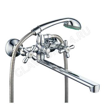 Смеситель для ванны ROEGEN RP120B 1/2" м/к, плоский излив