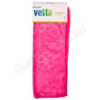 Салфетка из микрофибры универсальная 30*40см 3 цвета VETTA арт. 448-190