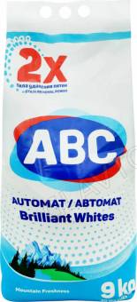 ABC Порошок д/стирки автомат 9кг Горная свежесть