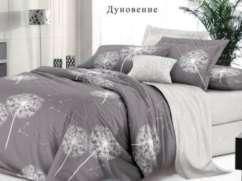 КПБ 1,5сп De Luxe Сатин Дуновение Под143*215+Пр150*215+2Нав(70*70)