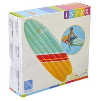 INTEX Матрас для плавания178х69см, 2 дизайна, 58152 