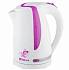 картинка Чайник электрический SAKURA SA-2318V 1,7л 2,2кВт пластик бело-сиреневый от компании ГлавТорг Красноярск