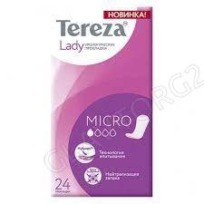 Прокладки урологические одноразового использования для женщин TerezaLady Micro уп.24 / 12шт***