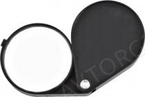 Лупа складная в пластиковом футляре, 50мм*6х