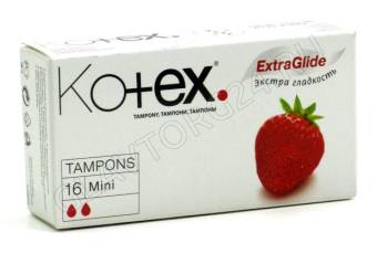 Kotex 16 мини тампоны