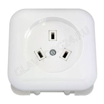 Розетка СП штепсельная с з/к 32А/250В (вилка В32-001) Bylectrica РС32-006