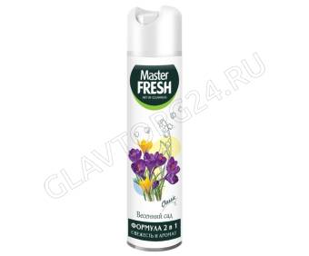 Мастер Фреш Classic освежитель воздуха 300мл Весенний сад/24шт