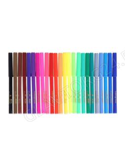 Фломастеры 24 цветов в картонной коробке TOP Calligrata   9866305