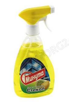 Минута средство д/стекол курок Лимон 750мл/12