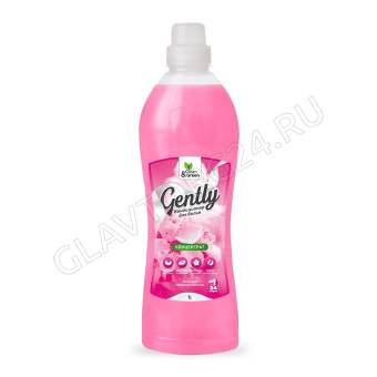 Gently Кондиционер для белья "Нежное прикосновение" (розовый), 1000 мл. Clean&Green/12