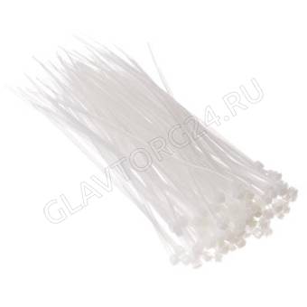 Хомут ЕРМАК нейлоновый для стяжки 2,5х150мм, белый 100шт/уп