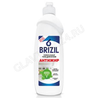 BRIZIL Гель Антижир д/кухни 500мл. универсальный флип-топ
