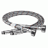 картинка Подводка д/смес. сталь 1/2"xM10x120 см CTM CWFHS120 пара от компании ГлавТорг Красноярск