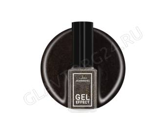Лак GEL д/ногтей 6мл тон 277 черный искрящийся