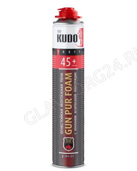 Пена монтажная PROFF 45+ Огнестойкая 1000мл /12шт KUPPF10U45+ (от -10 до +35)