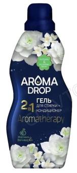 AROMA DROP гель для стирки 2в1 Aromatherapy Жасмин и Ветивер, 1000г/6 АКЦИЯ