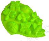Форма Regent д/выпечки "Лист"(зеленый) 8 ячеек Linea Silicone 28х22х3см арт. 93-SI-FO-105