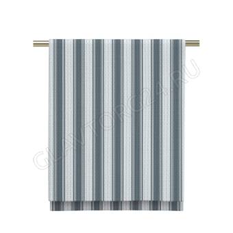Полотенце вафельное хлопок 45*60см Vse DOMA 60385-2 Колорит серо-голубой, полосы
