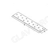 Пластина крепежная универсальная цинк 300*60*2,0/50шт