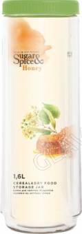 Банка для сыпучих продуктов Sugar&Spice Honey 1,6л фисташка