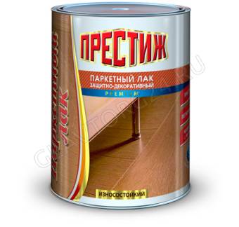 Лак алк-уретановый Престиж Паркетный Глянцевый 2,5л (замята)