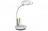 Свет. настольный Camelion KD-826 C02 чер.LED (8 Вт,230В,480лм,сенс,RGB-подсв,рег.ярк/цвет.темп, пена — фото