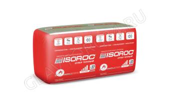 Теплоизоляция "ISOROC"  Супер Теплый 1000x610х50мм (10 шт) (6,1м2=0,305м3) 