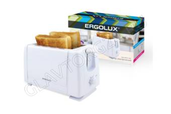 Тостер ERGOLUX ELX-ET01-C01 700Вт пластик белый