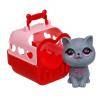 Набор игровой Питомец в переноске пластик 8*9*9см микс Игроленд