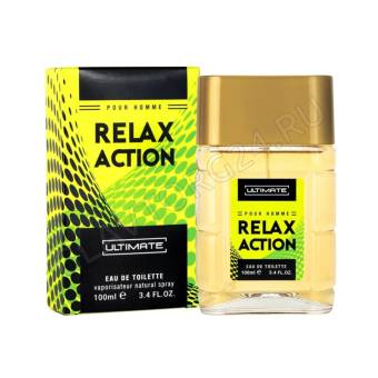 Туалетная вода мужская парфюмерная ULTIMATE Relax Action (Ультимейт Релакс Экшн) 100мл