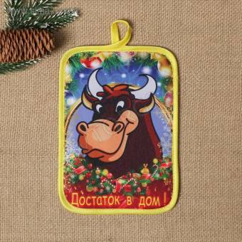 Прихватка 15*20см рогожка Рис.3 