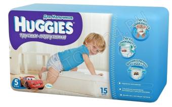 Huggies Little Walkers  №4 (9-14 кг) * 52шт Трусики для Девочек/2