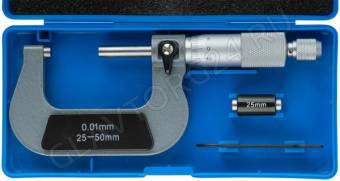Микрометр наружный 25 - 50 мм/ 0,01 мм