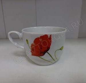Чашка чайная 250 см3 Алый мак Кирмаш/24