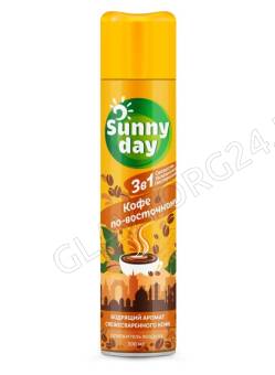 SUNNY DAY освежитель воздуха  300 см3 КОФЕ ПО ВОСТОЧНОМУ /12