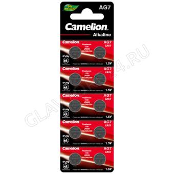 Camelion G7 BL-10часовые Mercury Free (AG7-BP10(0%Hg), 395A/LR927/195 (дубль)