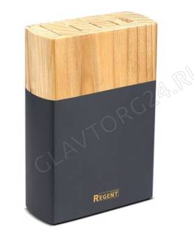 Подставка Regent для ножей 21х15х6см (сосна) Linea BLOCK арт. 93-KN-WB-18 снято