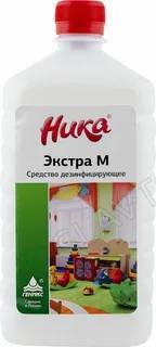 Ника-Экстра М 1кг Предназначено для мытья и дезинфекции поверхн, жесткой мебели, сантехн.оборуд/12