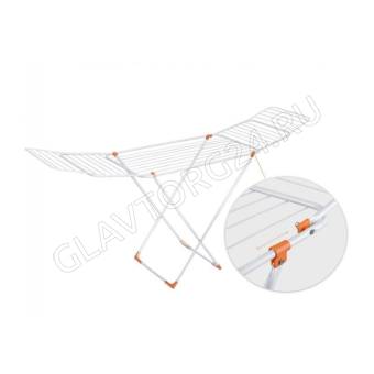 Сушилка для белья напольная 25 м белая (220*50*90 см ) АЛТ 44