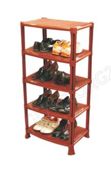 Этажерка для обуви М665 (4 шт) венге ( две ножки немного отличаются по цвету)